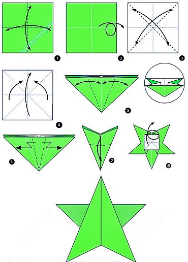 How to Make an Origami Star