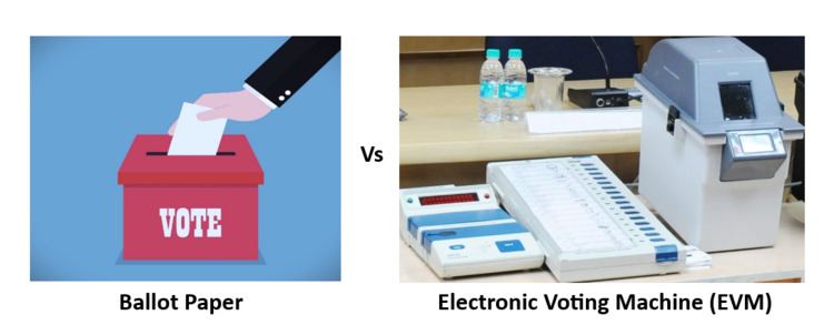 EVM Machine Vs Ballot Paper