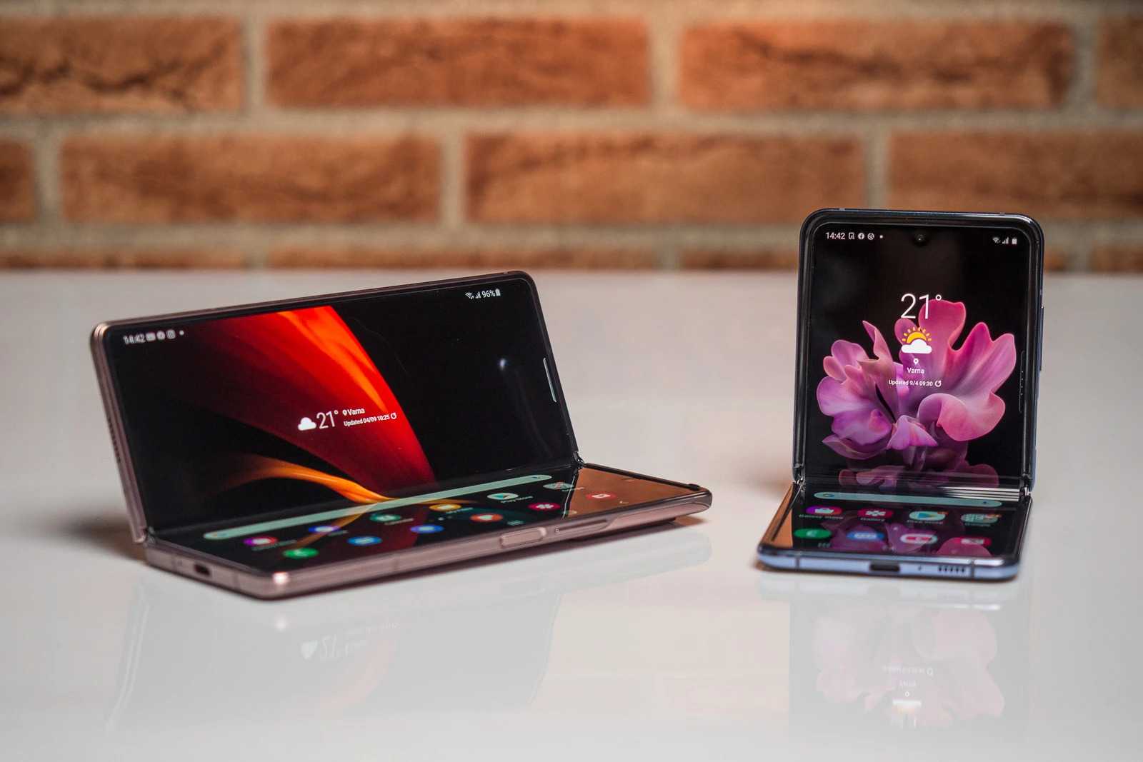 Samsung Galaxy Z Fold 2 and Samsung Galaxy Z Flip