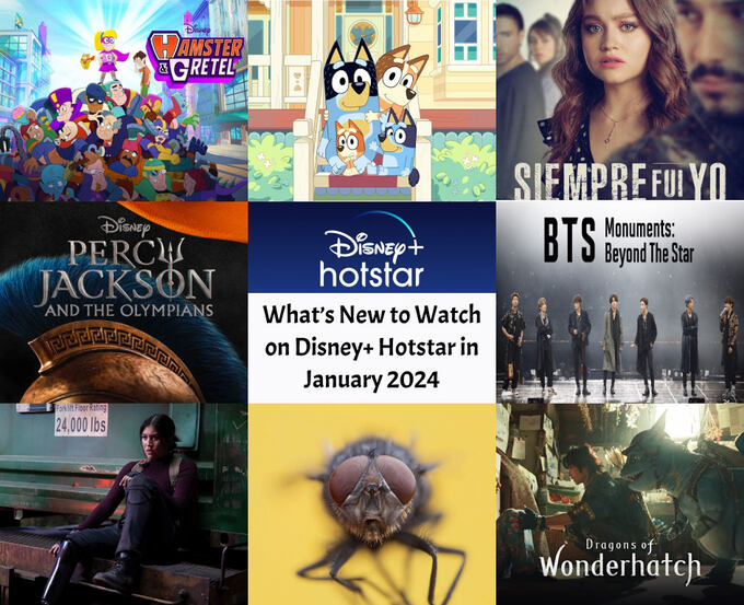 A Sneak Peek Disney Plus Hotstar January 2024 Releases